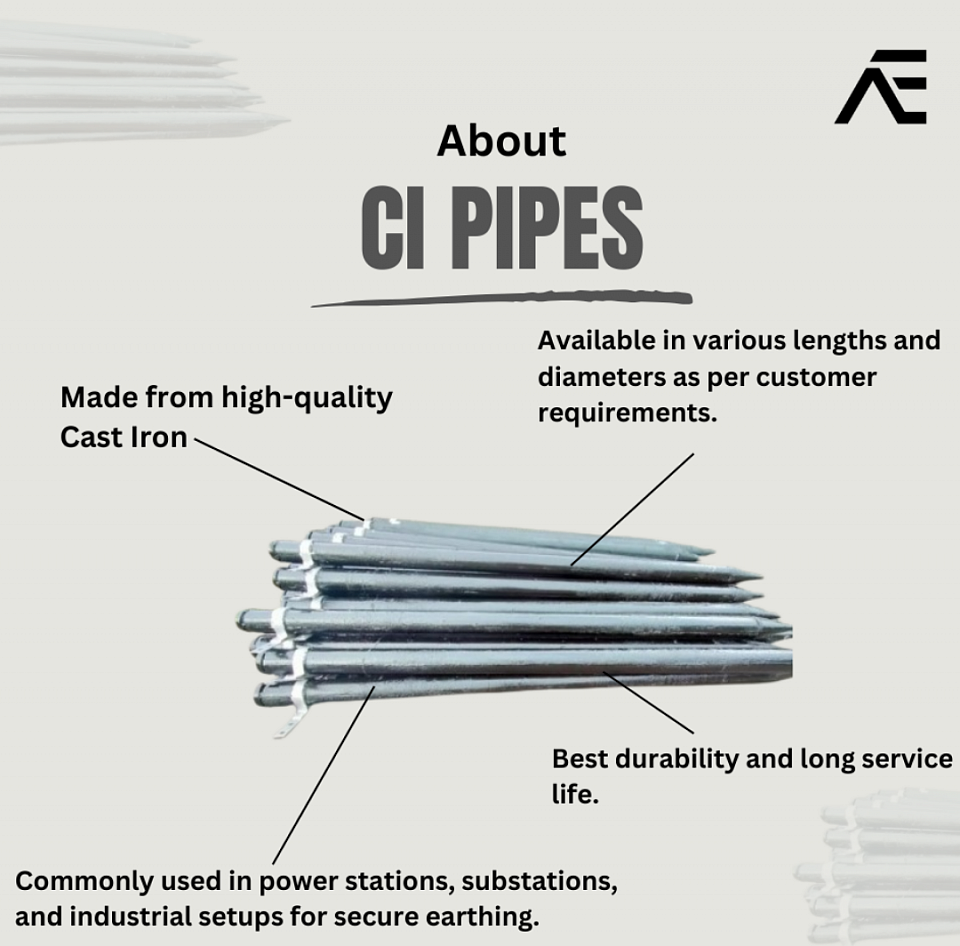CI Earthing Pipe